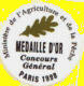 médaille or 1998